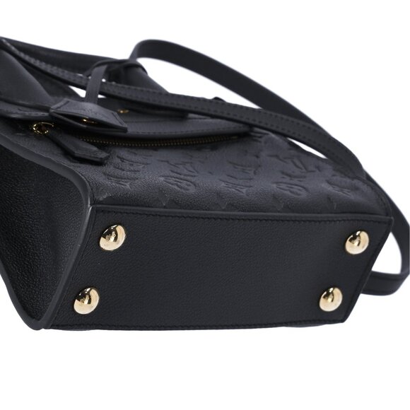 Louis Vuitton Pont Neuf Mini Satchel Monogram Empreinte M41743 Black - Picture 7 of 8